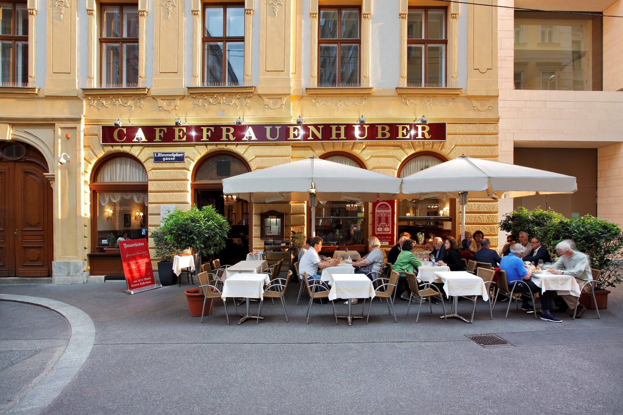 Outside of Café Frauenhuber