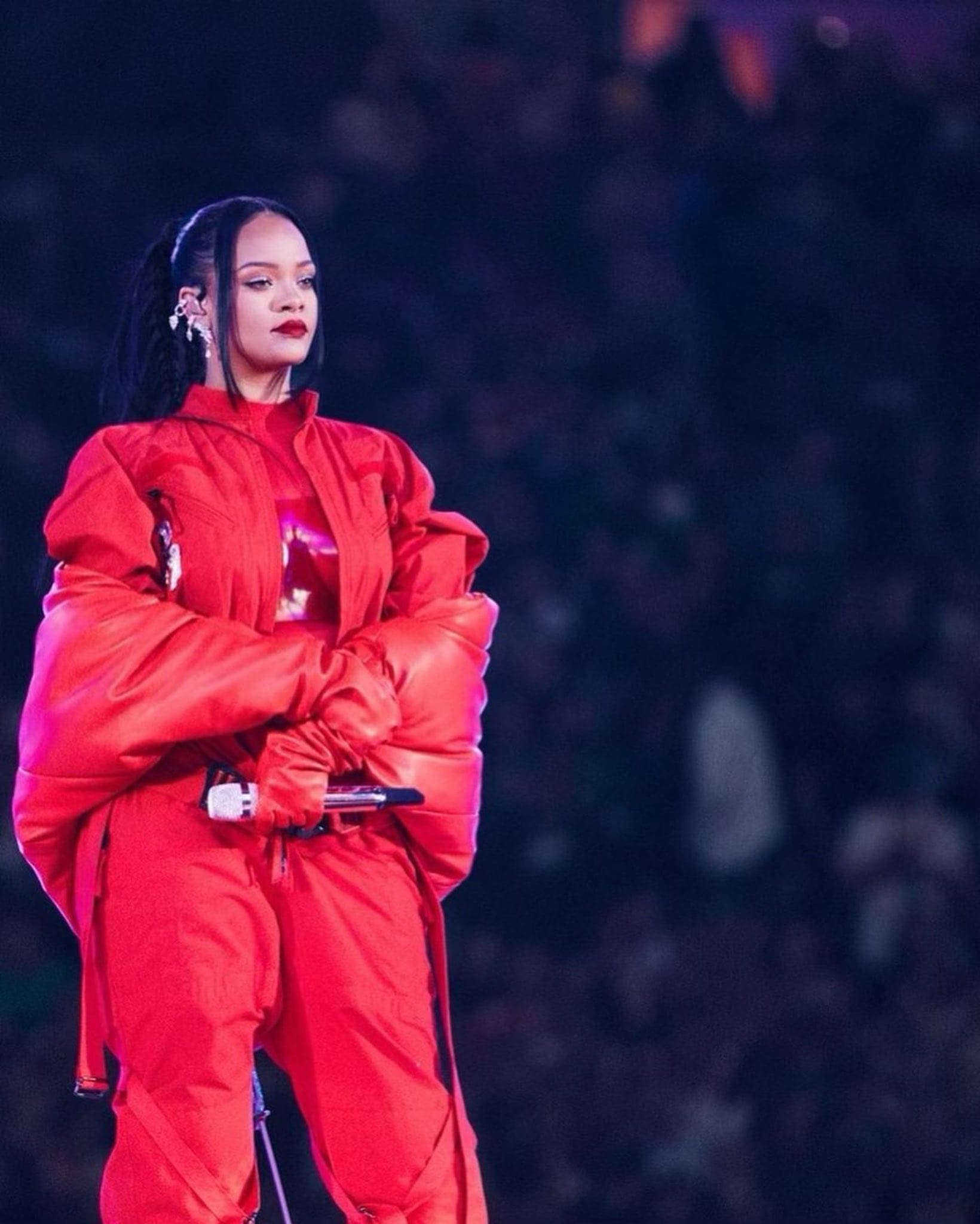 Rihanna at the Super Bowl