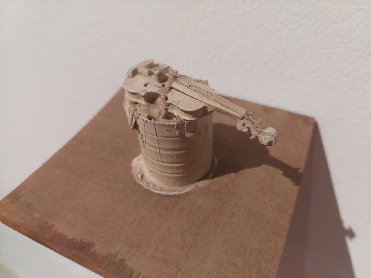 TOP LEFT: “J.S. Bach’s Double Violin Concerto” (2008) by Bernardo Pacquing; TOP RIGHT: “J.S. Bach’s Chaconne for Solo Violin” (2008); BOTTOM LEFT: “Phosphorescent Salvation” (1996-2011) by Gerardo Tan; BOTTOM RIGHT: “Beach Scene” (2015) by Gerardo Tan