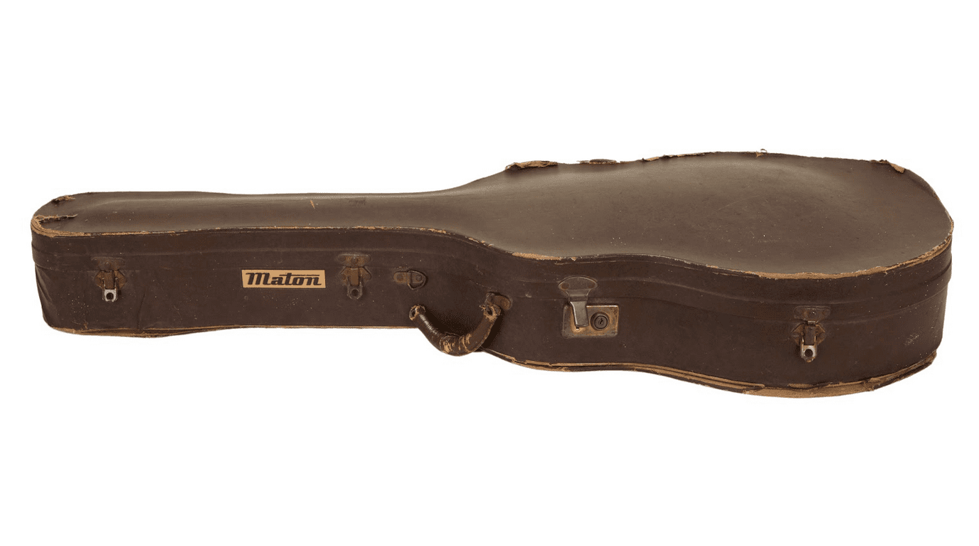 The Framus' original Maton case
