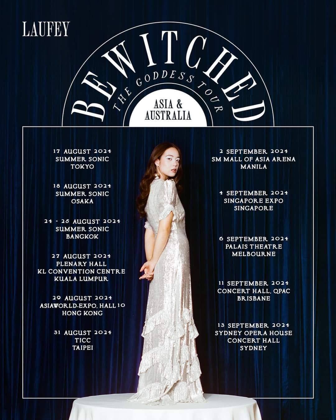 Laufey's tour dates