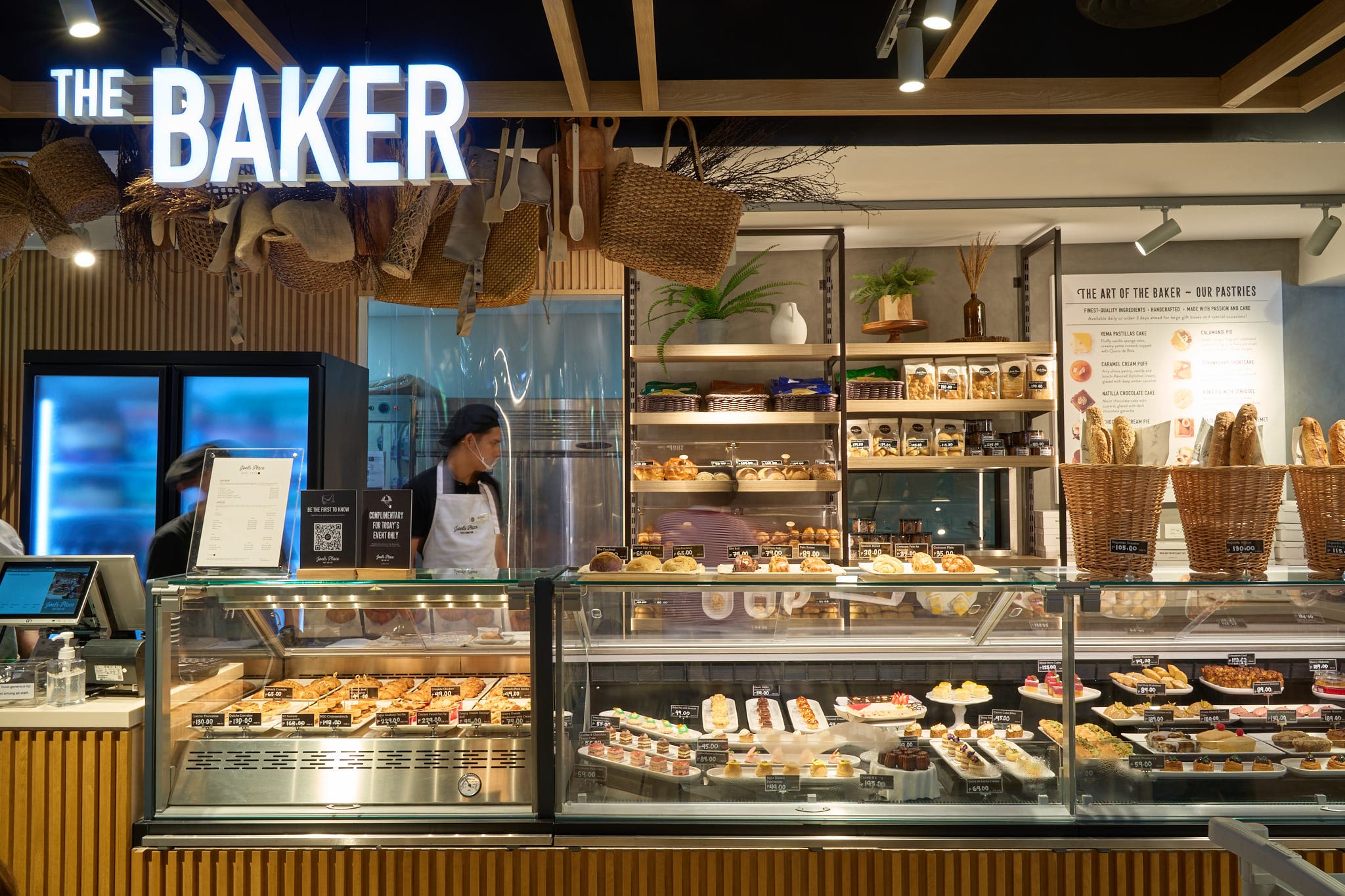 The Baker counter at Joel's Place Glorietta