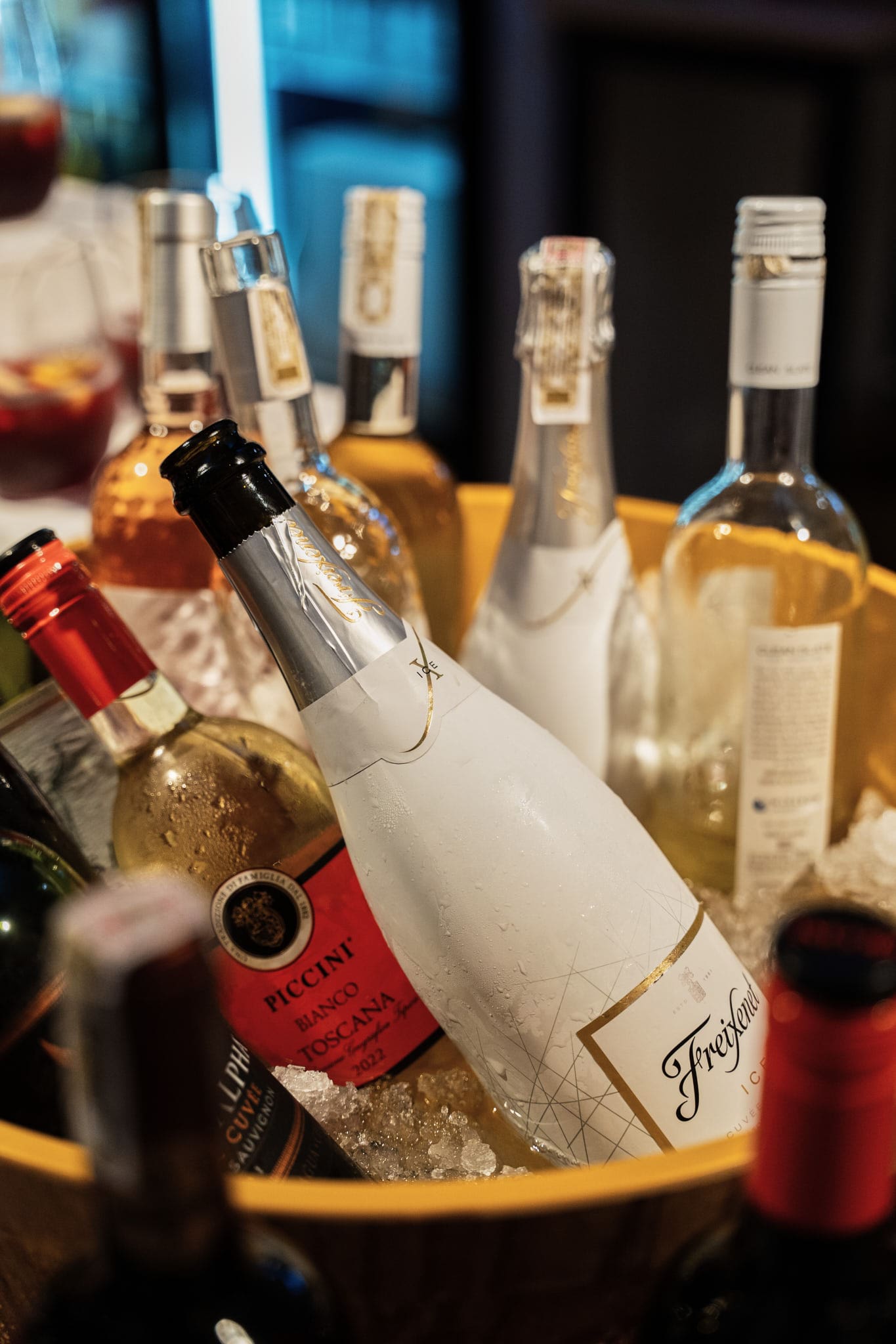 LEFT: The Sommelier at Joel's Place offers local and imported spirits. RIGHT: Ready-to-eat steaks by Joel's Place.