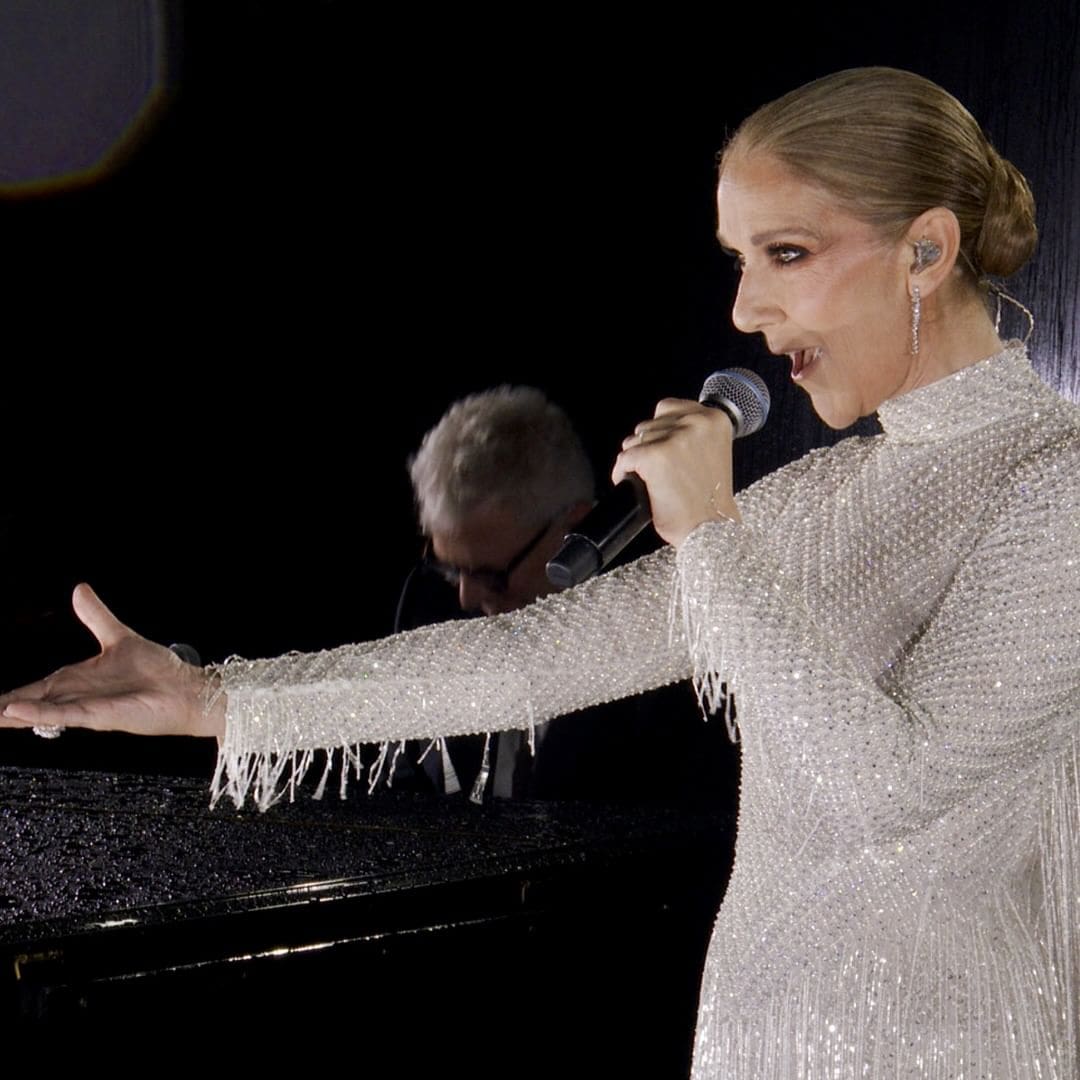 Celine Dion at Paris Olympics
