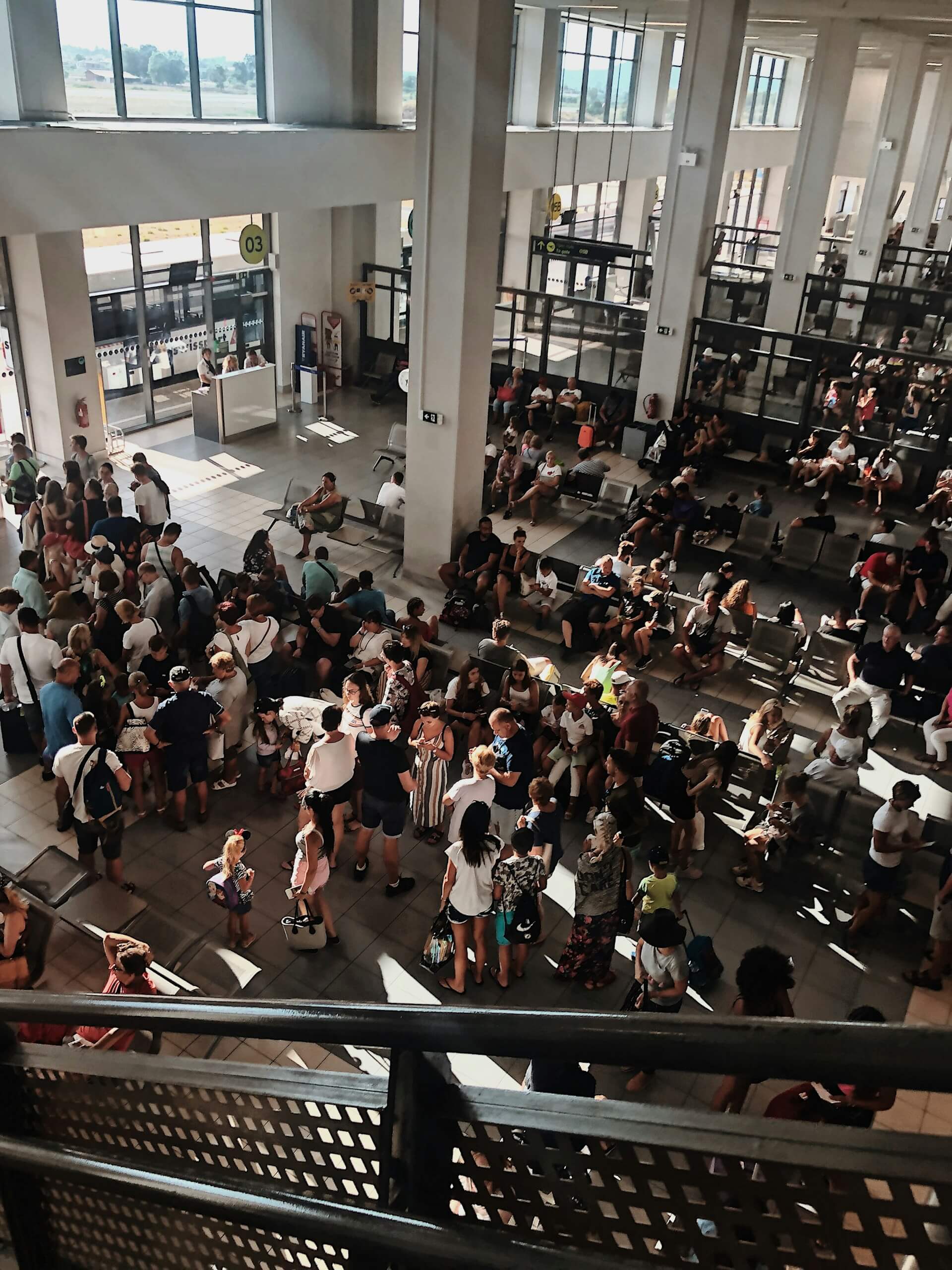 Airports around the world experienced flight cancellations and disruptions due to the global IT outage