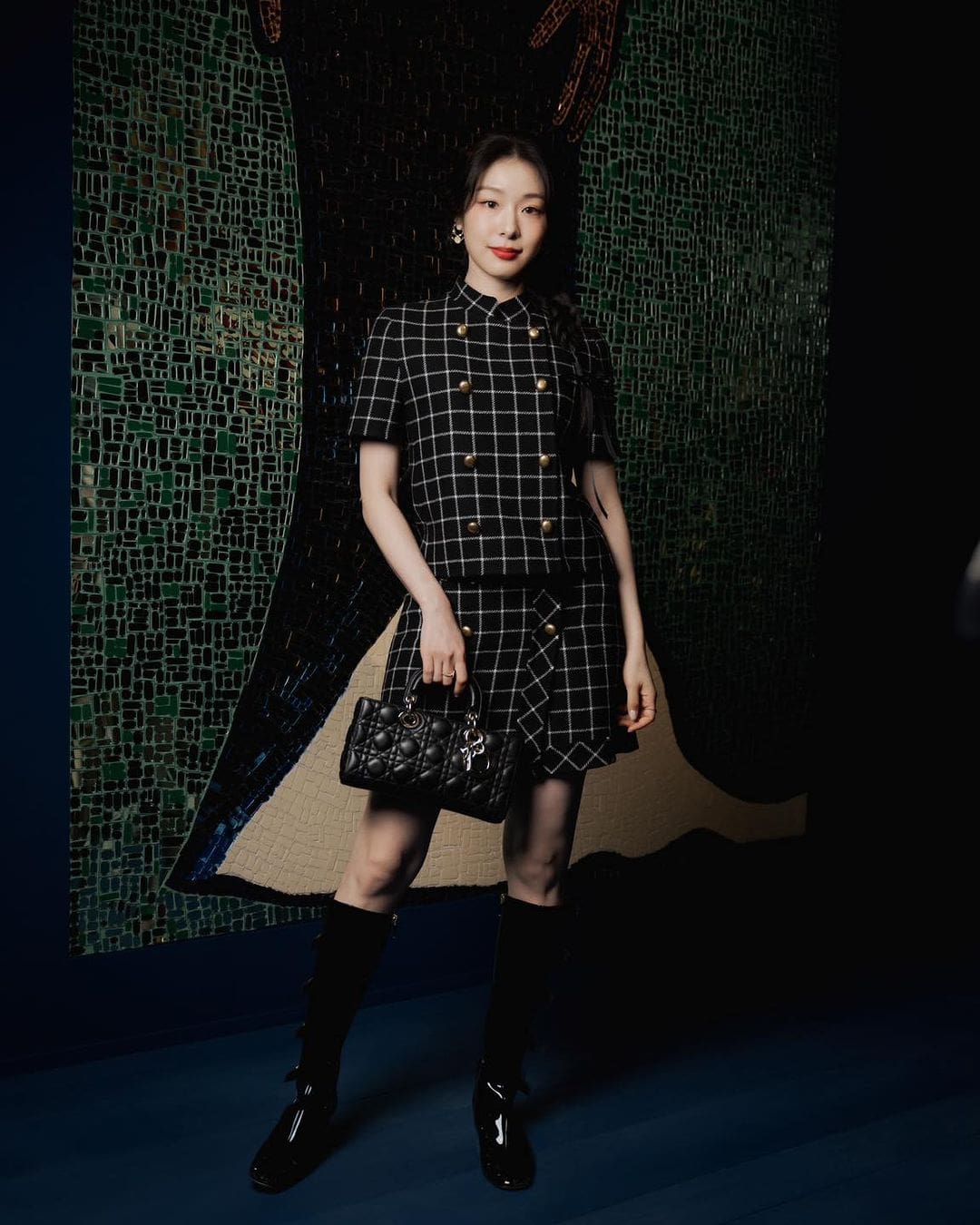 Olympic figure skating champion Yuna Kim