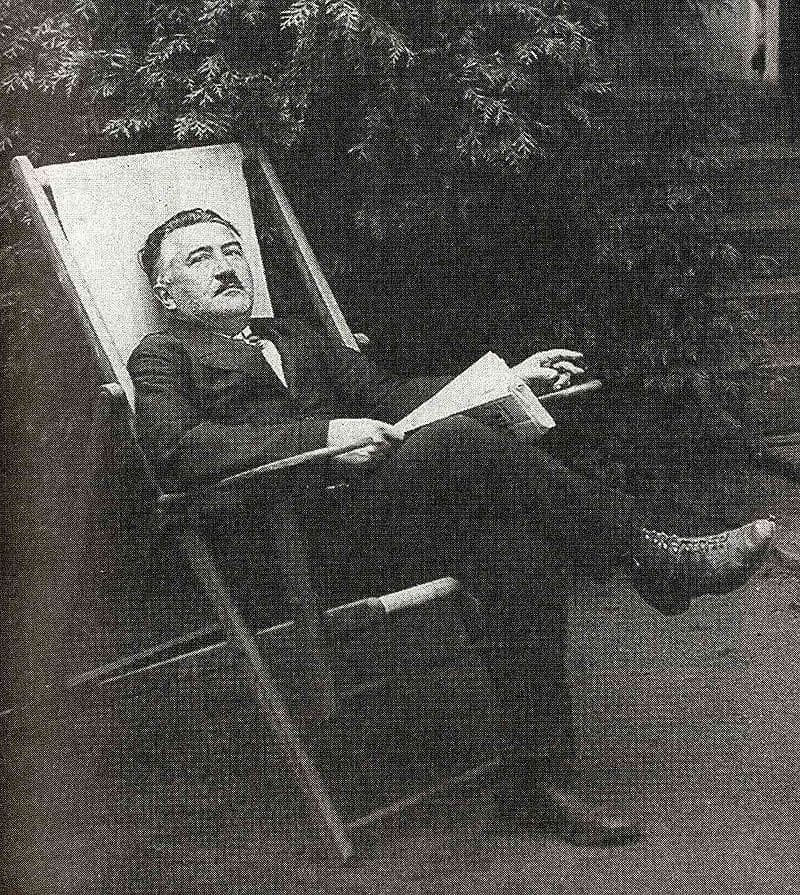 Past winners of the Olympic art competitions. L-R: Kazimierz Wierzyński (Lyric and Speculative Works, 1928); Josef Suk (Music, 1932); and Alfréd Hajós (Mixed Architecture, though he also won gold medals in Olympic swimming).