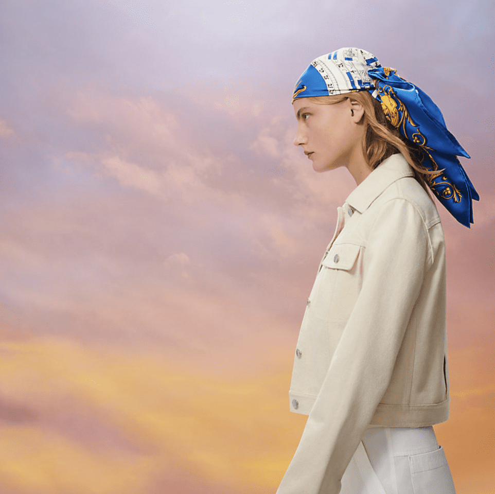 hermes scarf