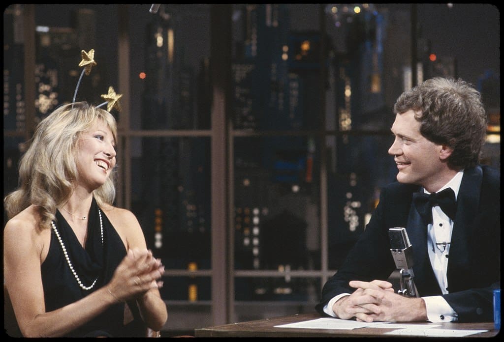 Teri Garr on Late Night with David Letterman