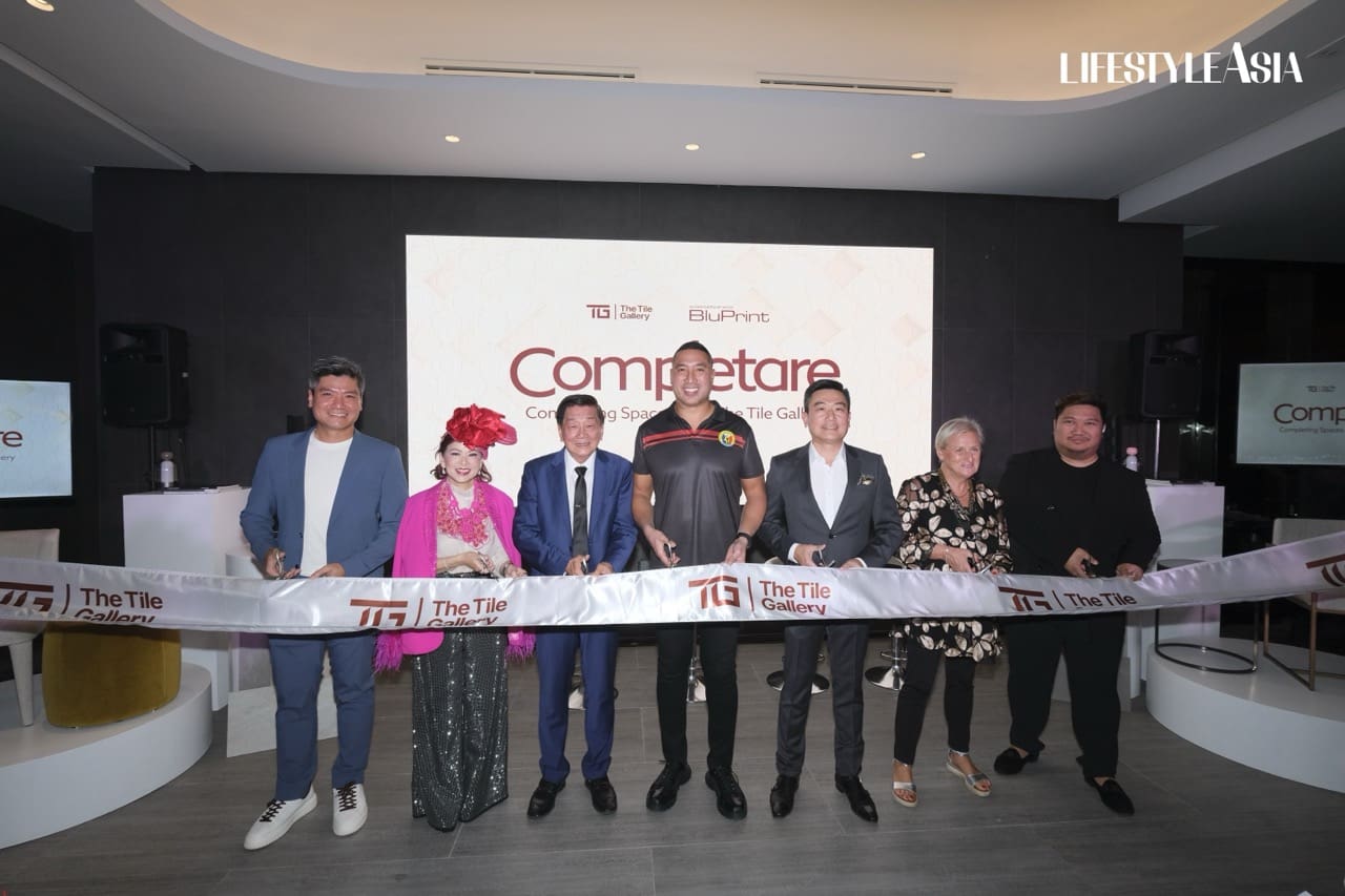 Raymund Hing, Tessa Prieto, Manuel Hing, Mayor Francis Zamora of San Juan, Kenneth Hing, Daniela Modolo, and Michael Vincent Uy