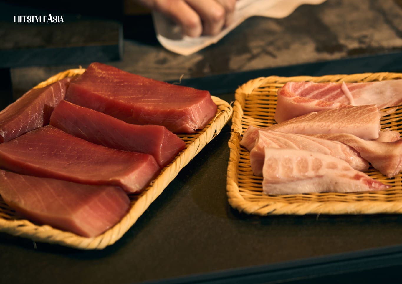 Tuna that Chef Bruce prepared