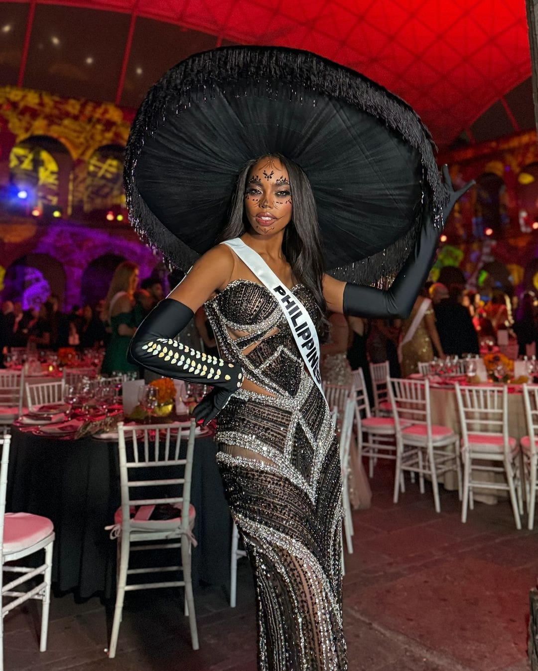 Chelsea Manalo at the Gala de las Catrinas