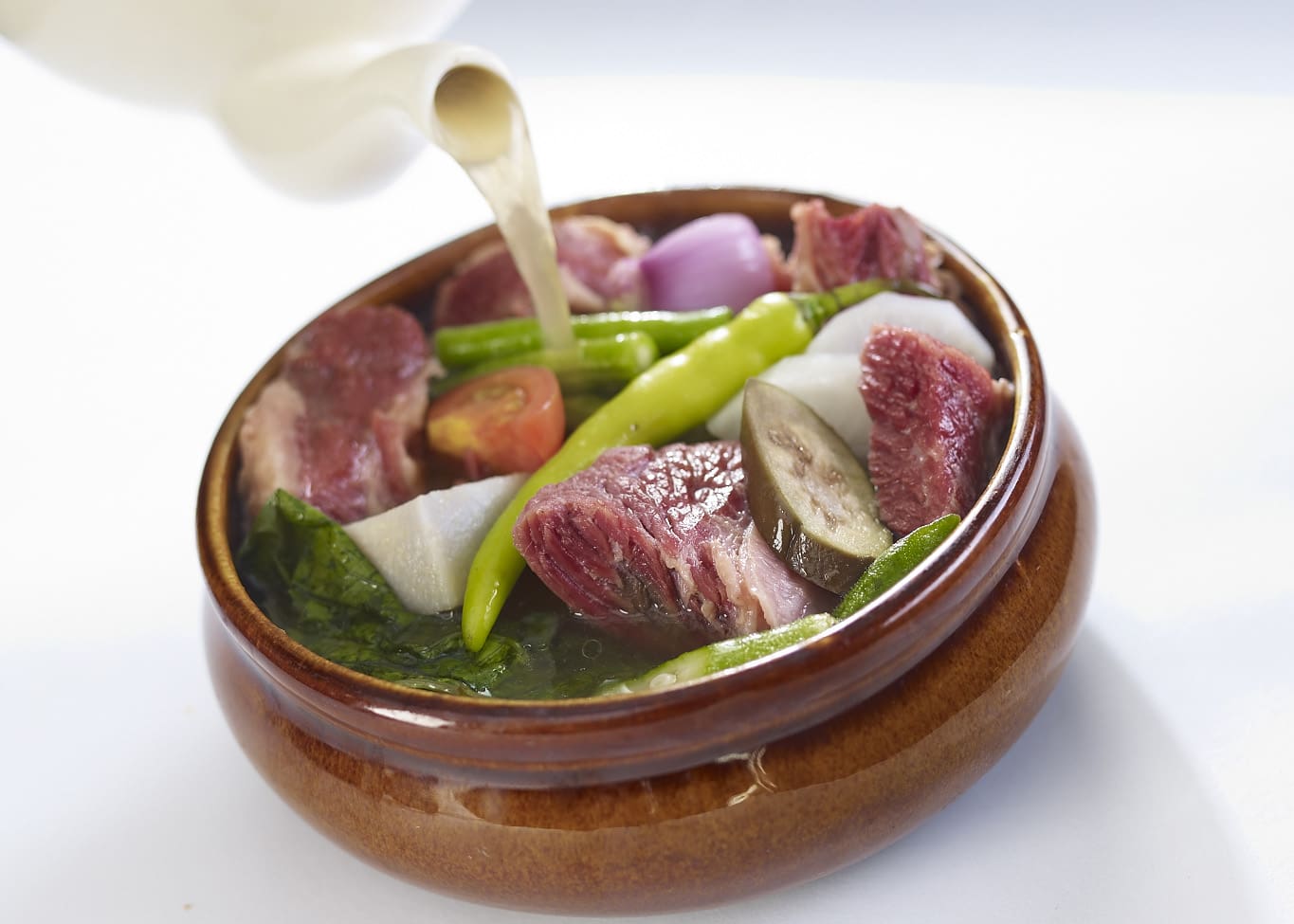 Sentro 1771's Corned Beef Sinigang; Fried Kesong Puti; Rated GG; and Buko Chia Salad