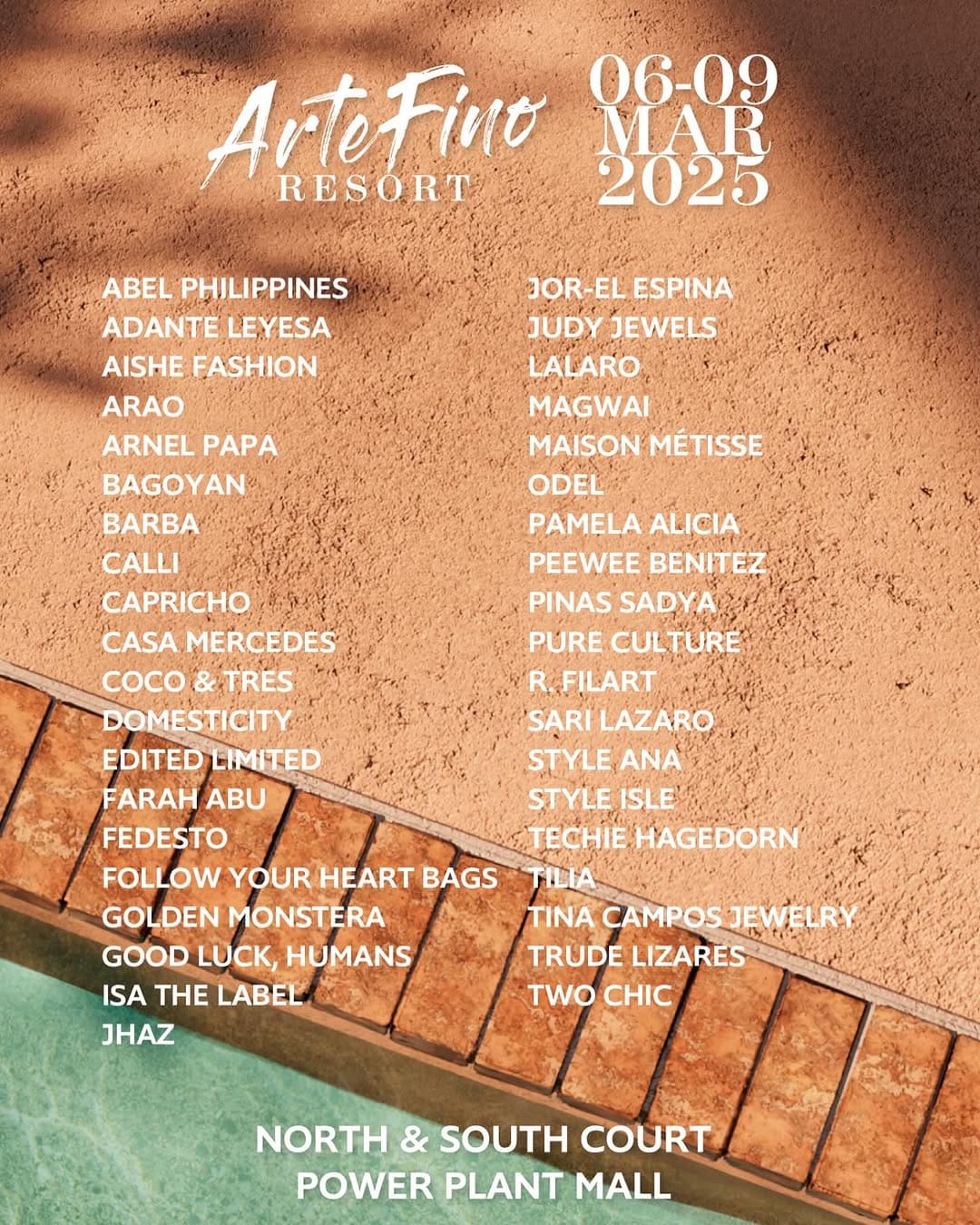 Exhibitors at ArteFino Resort 2025