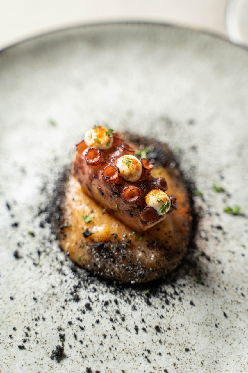 Charred Pulpo from Anya Resort Tagaytay