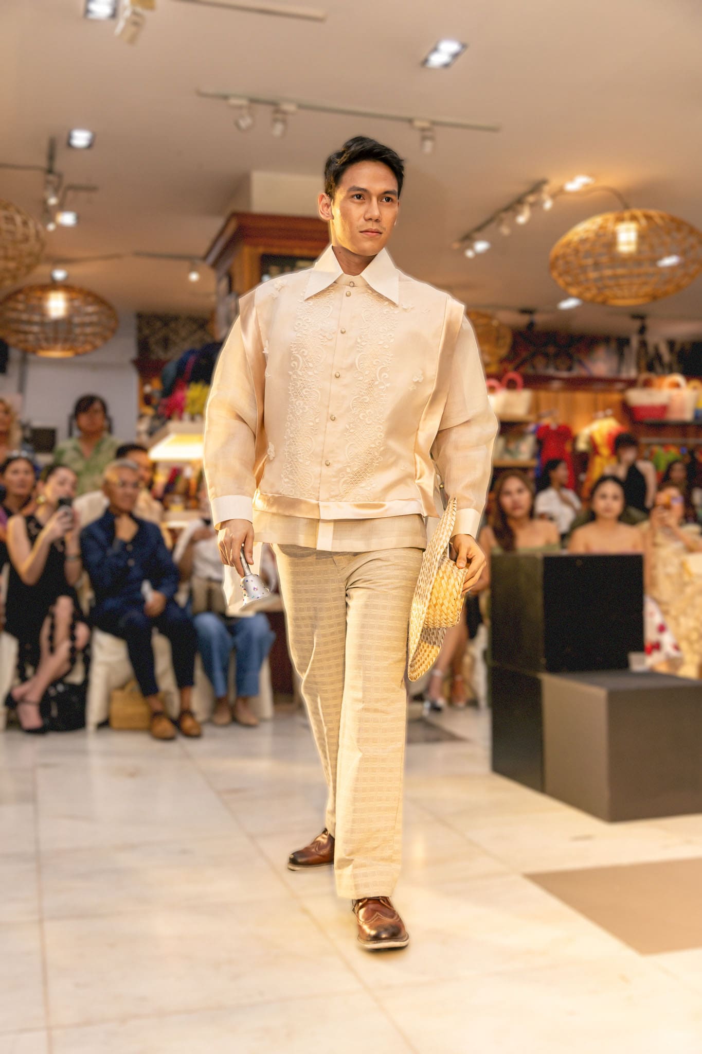 Happy Andrada and Tesoros Turned Traditional Fabrics Chic