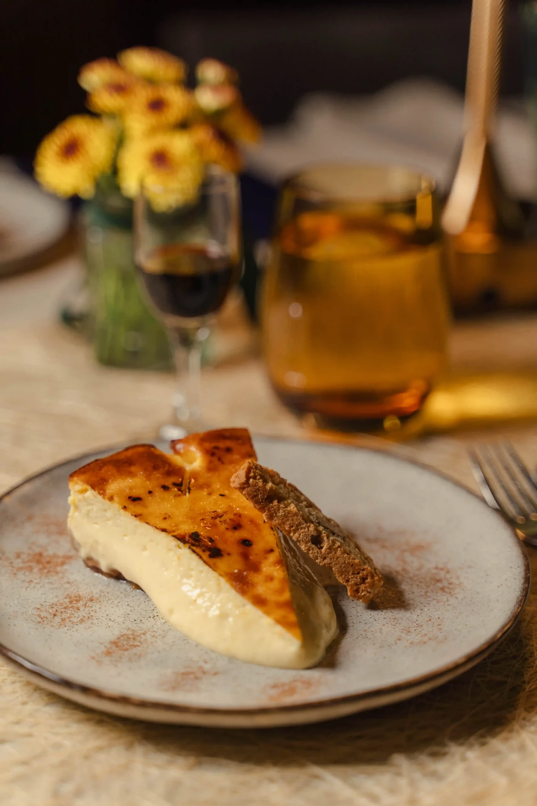 El Born’s famous Crema Catalana Cheesecake