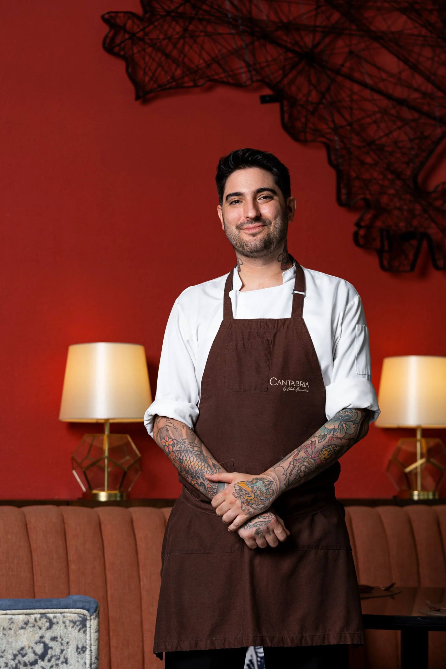 Chef Álvaro Romero-abreu Raya chef de cuisine Cantabria by Chele