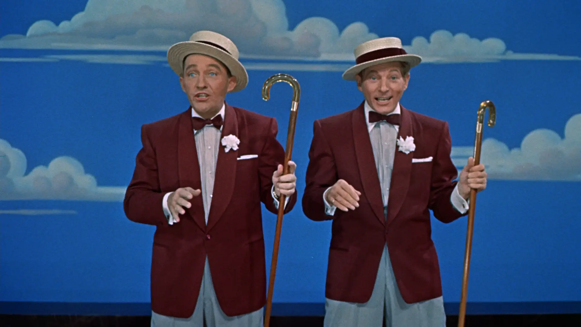 Impeccable garments designed by Edith Head for White Christmas