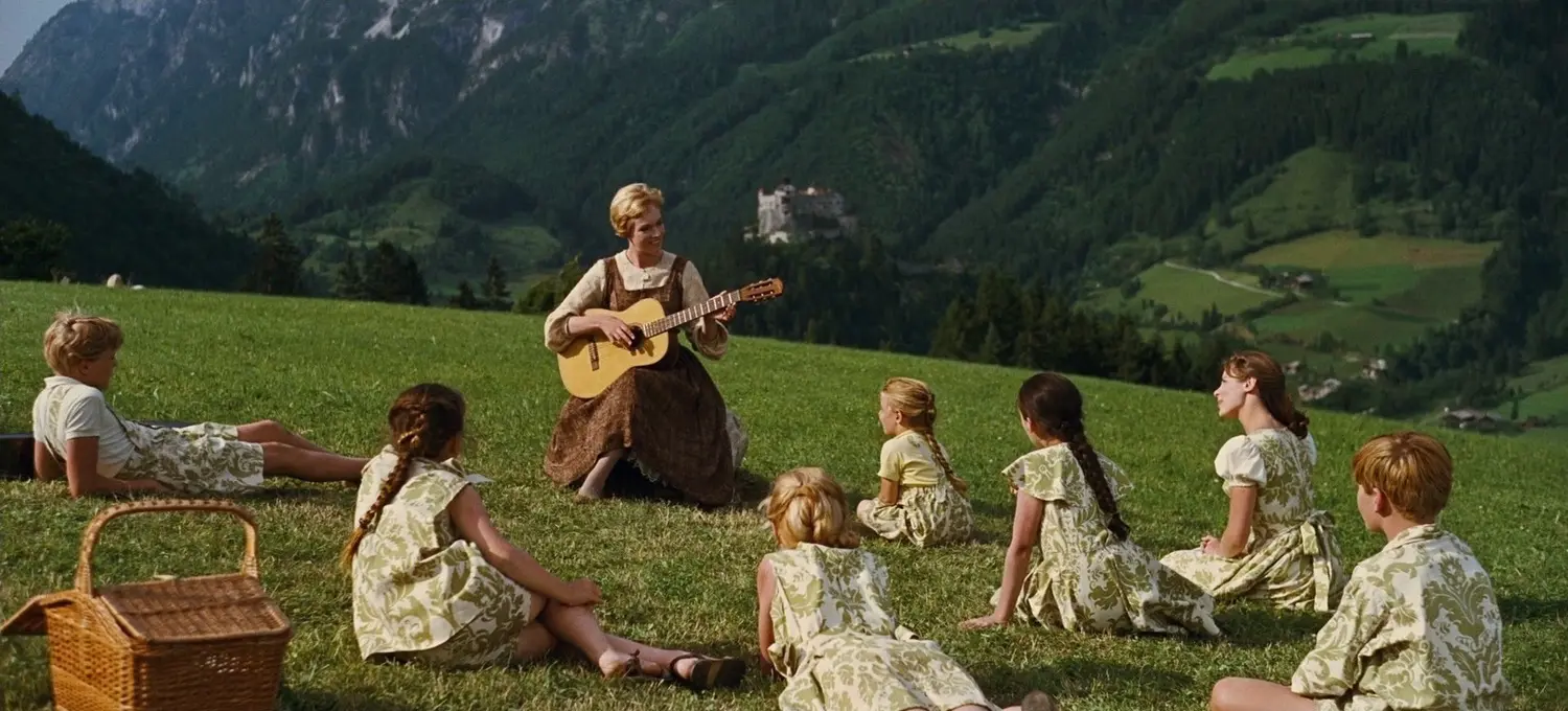 The Sound of Music was shot on location in Salzburg, Austria