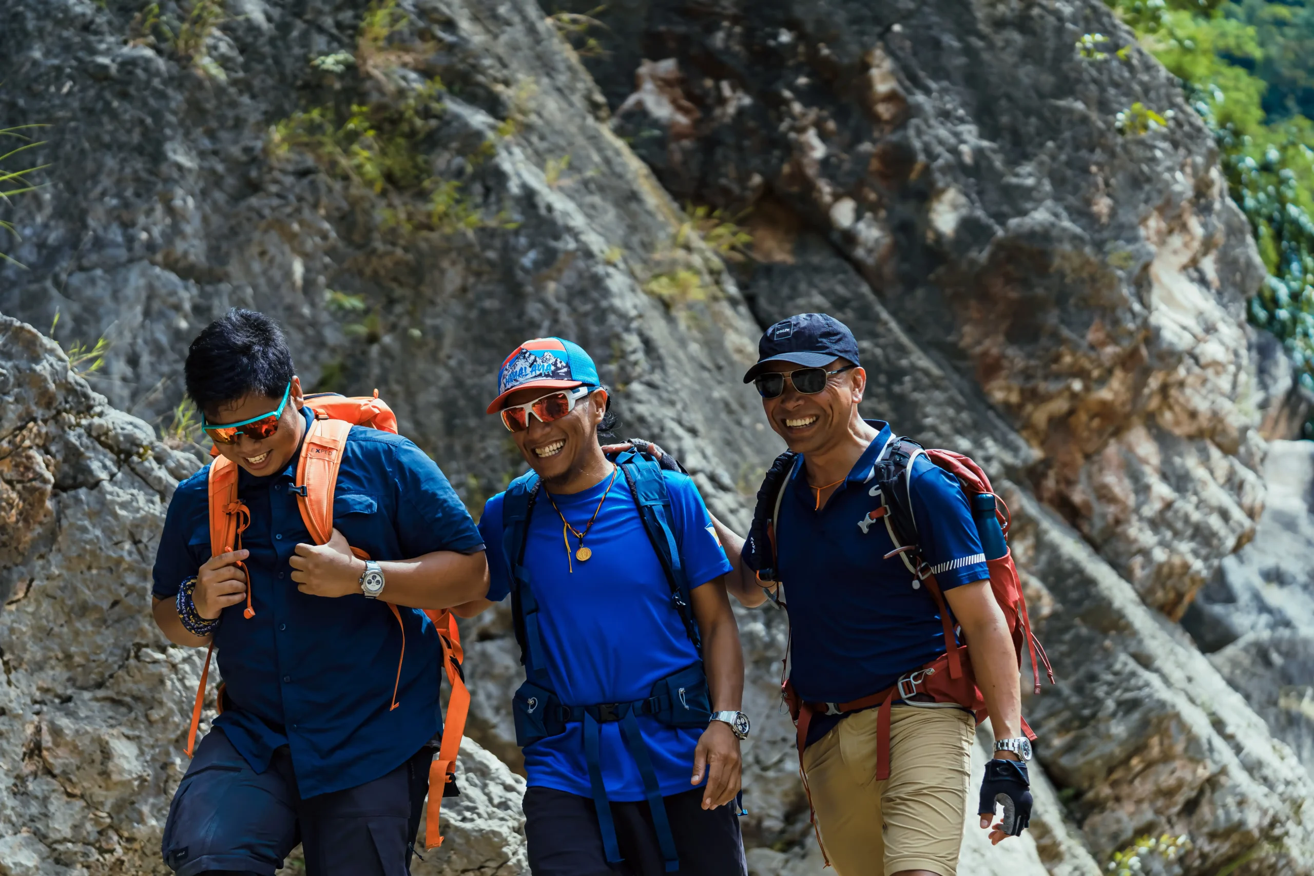 Jeno Panganiban, Miguel Mapalad, and Ric Rabe (the Filipino mountaineers who recently conquered Mount Everest) wear Alpina, the luxury Swiss sports watch renowned for its exceptional craftsmanship and ability to withstand any environment.